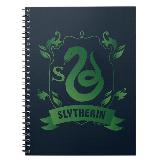 華美SLYTHERIN™ハウスクレスト ノートブック (正面)