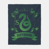 華美SLYTHERIN™ハウスクレスト フリースブランケット (正面)