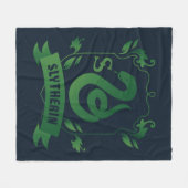 華美SLYTHERIN™ハウスクレスト フリースブランケット (正面(横))