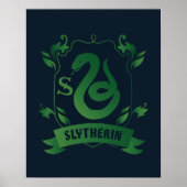 華美SLYTHERIN™ハウスクレスト ポスター (正面)