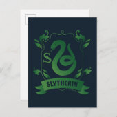 華美SLYTHERIN™ハウスクレスト ポストカード (正面/裏面)