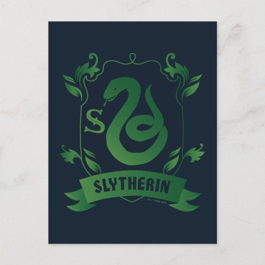 華美SLYTHERIN™ハウスクレスト ポストカード (正面)