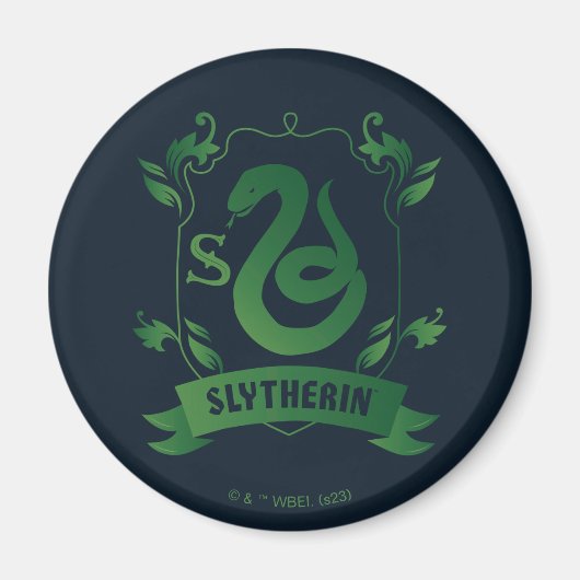 華美SLYTHERIN™ハウスクレスト マグネット (正面)