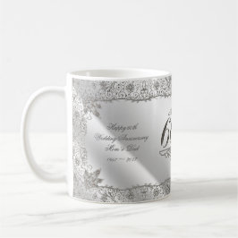 華麗さのダイヤモンド第60記念日のコーヒー・マグ コーヒーマグカップ