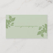 華麗さの名刺 名刺 (裏面)