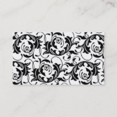 華麗さ; ウェブサイトのマーケティング 名刺 (裏面)