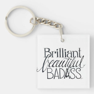 華麗で美しいBadass Keychain キーホルダー