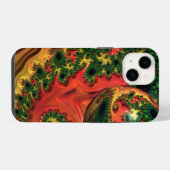 華麗なる火炎 - 複雑さの探究 iPhoneケース (裏面横)