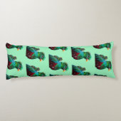 華麗なる羽毛 ボディピロー (裏面)