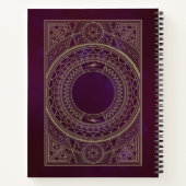 華麗なアートデコカスタム ノートブック (裏面)