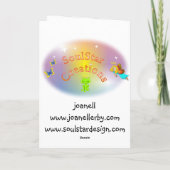 華麗なタコのハッピーバースデーカード カード (裏面)