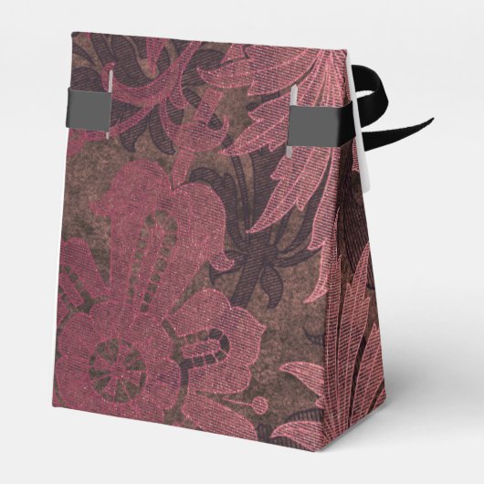 華麗なビンテージのレースダマスク フェイバーボックス (裏面サイド)