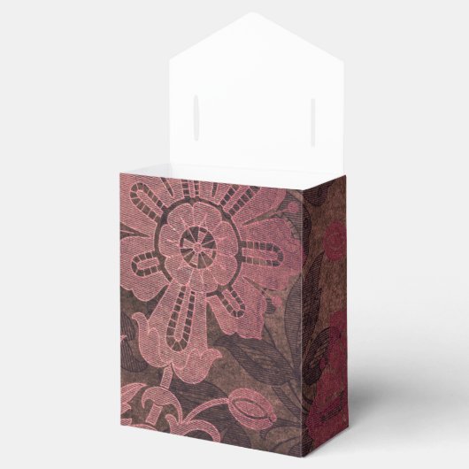 華麗なビンテージのレースダマスク フェイバーボックス (オープン)