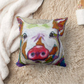 華麗なブタ クッション (ブランケット)