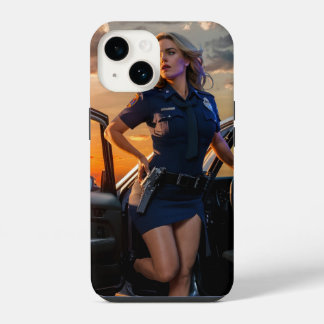 華麗な婦人警官 iPhone 14ケース