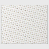 華麗な新可塑主義アートモノグラム。レターJ ラッピングペーパー (フラット)