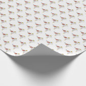 華麗な新可塑主義アートモノグラム。文字F ラッピングペーパー (角)