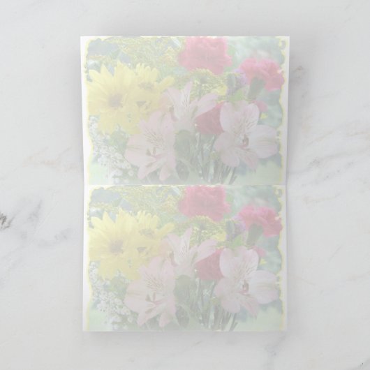 華麗な束 カード (内部)