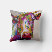 華麗な牛 クッション (裏面)