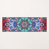 華麗な禅の蓮の星カリード ヨガマット (正面(横))