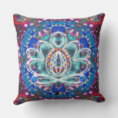 華麗な禅ロータス クッション (裏面)