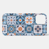 華麗な継ぎ目のない模様をおしゃれなカラーpで Case-Mate iPhoneケース (裏面 (横))