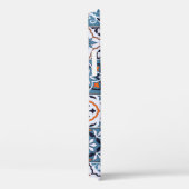 華麗な継ぎ目のない模様をおしゃれなカラーpで Case-Mate iPhoneケース (裏面 / 右)