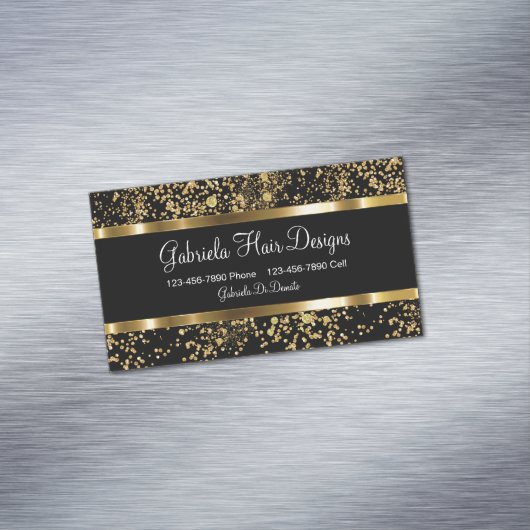 華麗な美容師 マグネット名刺 (インサイチュ)