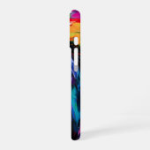 華麗な花のスタリオン iPhone 16ケース (左側面)