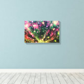 華麗な花火 キャンバスプリント (インサイチュ (ウッドフロア))