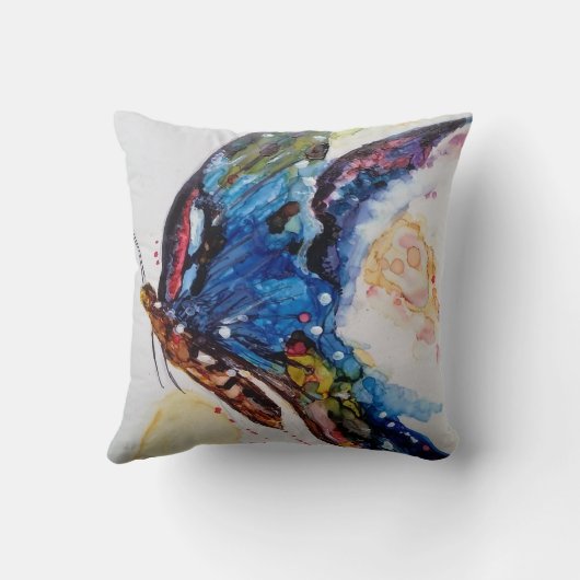 華麗な蝶 クッション (裏面)