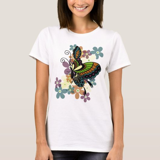 華麗な蝶 Tシャツ (正面)