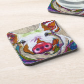 華麗な豚のよう コースター (左側)