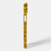 華麗な金の花模様（左右対称） Case-Mate iPhoneケース (裏面 / 右)
