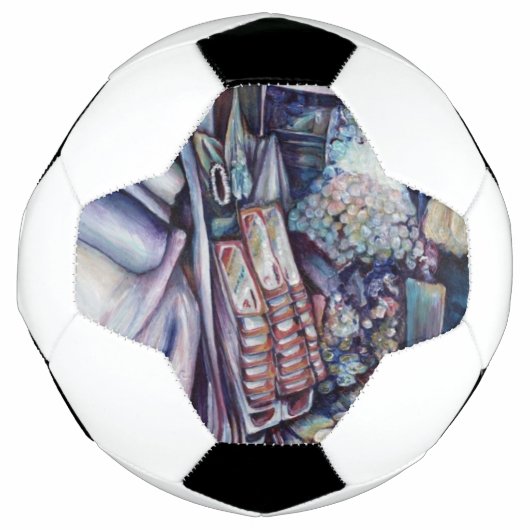 華麗な鉄火センターのスペシャル サッカーボール (正面)