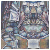 華麗な鉄火センターの特品 ファブリック (クローズアップ)