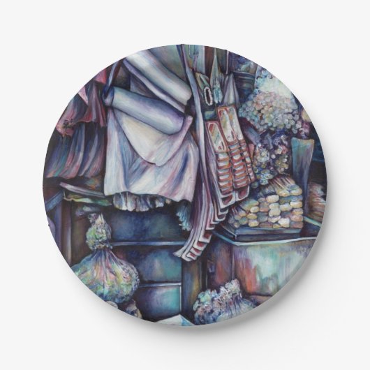 華麗な鉄火センターの特品 ペーパープレート (正面)