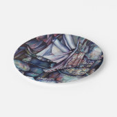 華麗な鉄火センターの特品 ペーパープレート (アングル)