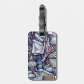 華麗な鉄火センターの特品 ラゲッジタグ (裏面縦)