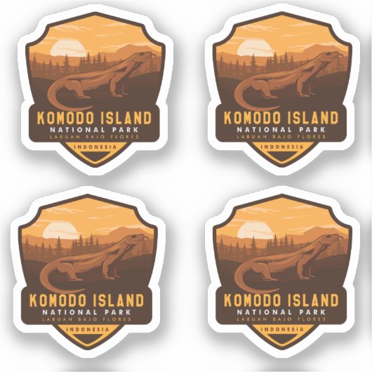 菰戸島国立公園 シール (正面)