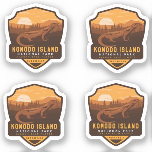 菰戸島国立公園 シール (正面)