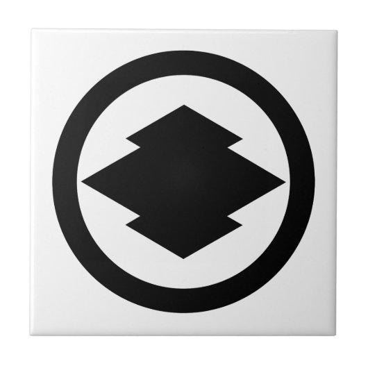 菱形のマツの樹皮 タイル (正面)