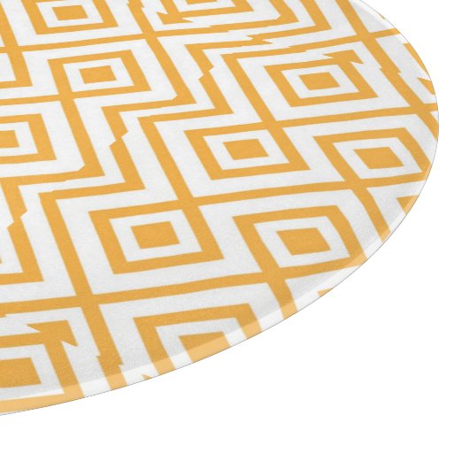 菱形の定形幾何学的なパターン カッティングボード (角)