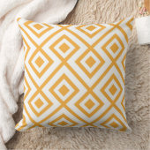 菱形の定形幾何学的なパターン クッション (ブランケット)