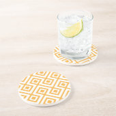 菱形の定形幾何学的なパターン コースター (側面)