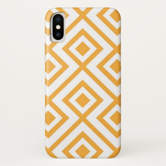 菱形の定形幾何学的なパターン Case-Mate iPhoneケース (裏面)