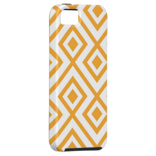 菱形の定形幾何学的なパターン Case-Mate iPhoneケース (裏面/右)