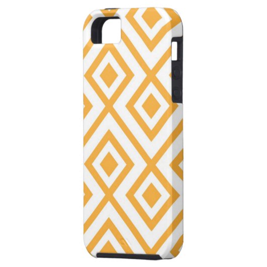 菱形の定形幾何学的なパターン Case-Mate iPhoneケース (裏面左)