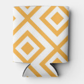 菱形の幾何学模様 缶クーラー (正面)