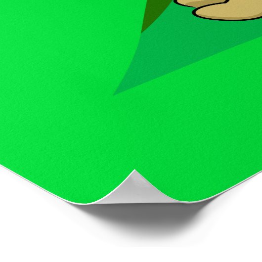 萌えサル ポスター (角)